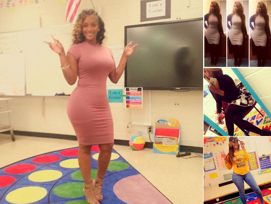 LITTLE MISS SEXY People are shaming this ‘hot teacher’ for being too risque for school post thumbnail image